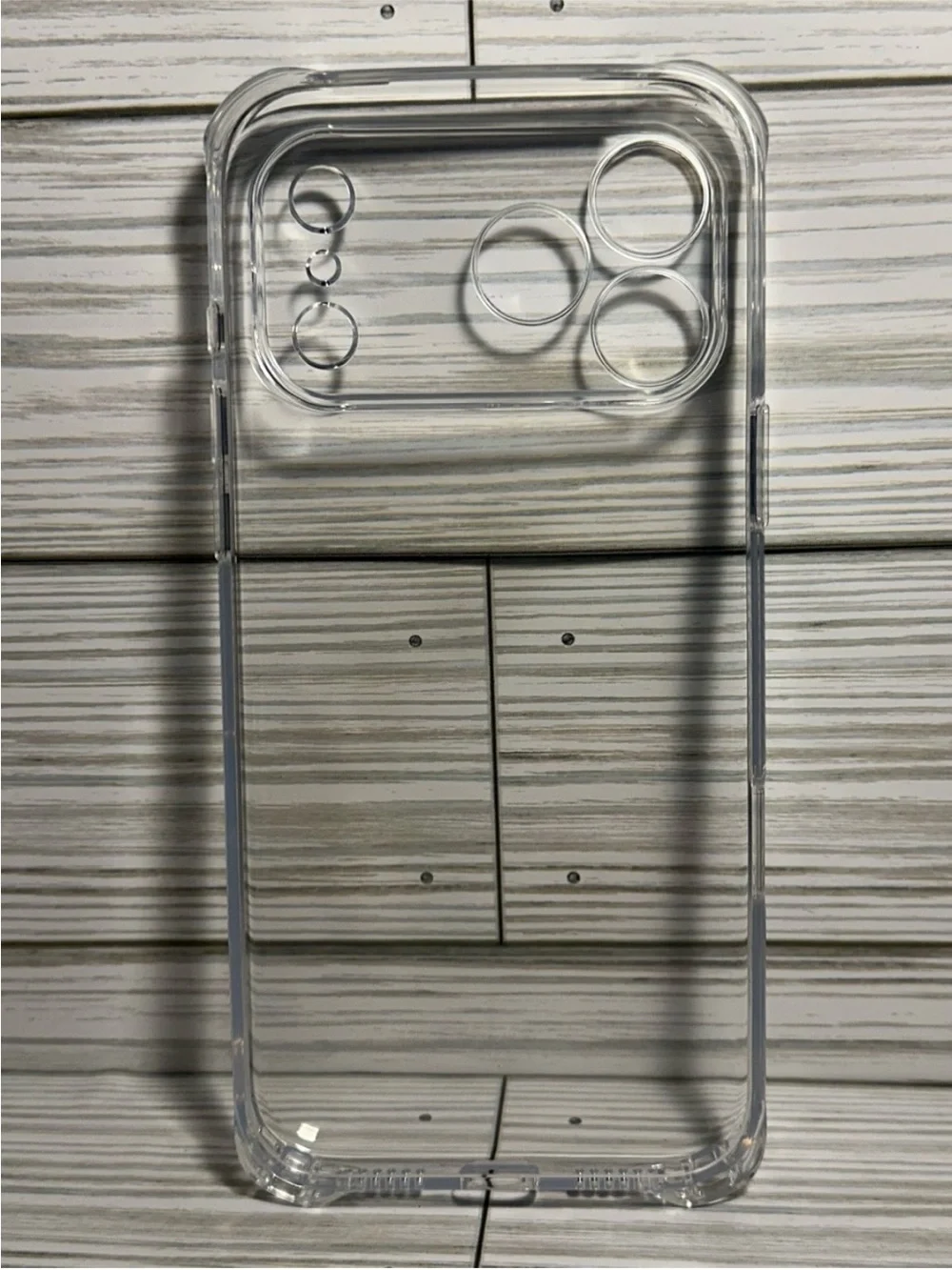 iPhone 17 Pro Max Clear Transparent Protective Phone Case Minimalist